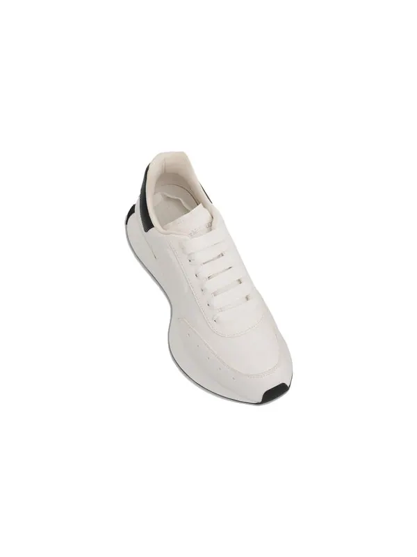 Кроссовки sprint runner 'beige black' Alexander Mcqueen — изображение 4 из 4, бежевый/белый