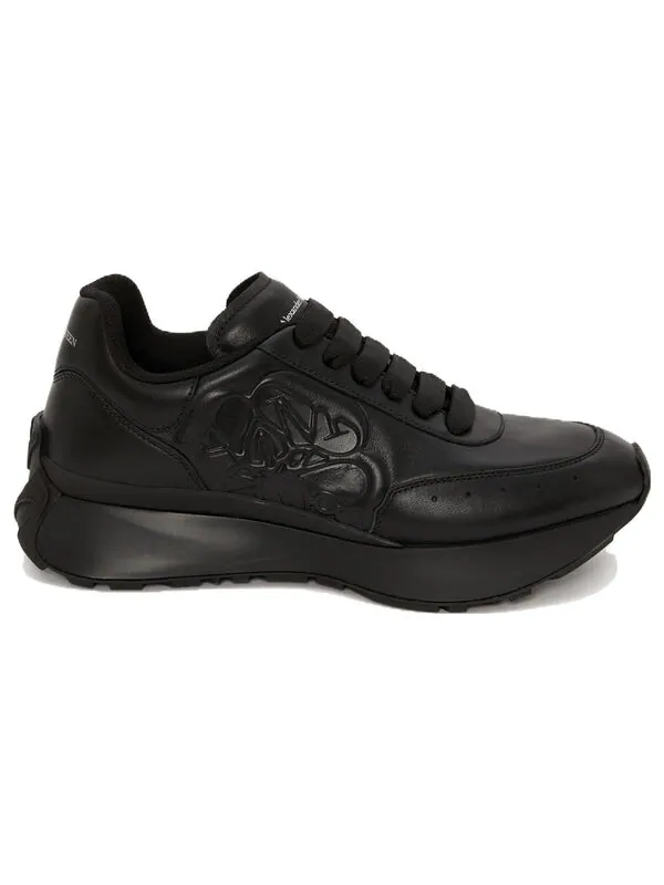 Кроссовки sprint runner 'black' Alexander Mcqueen — изображение 2 из 4, черный