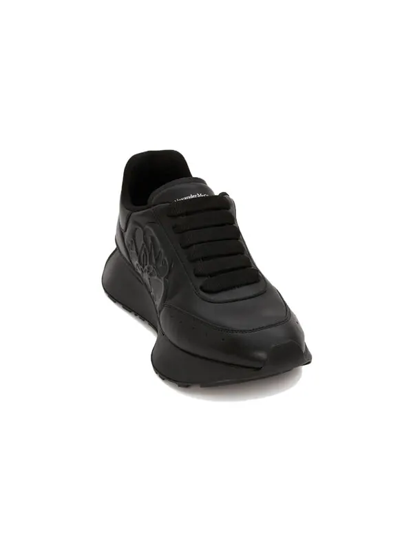 Кроссовки sprint runner 'black' Alexander Mcqueen — изображение 3 из 4, черный