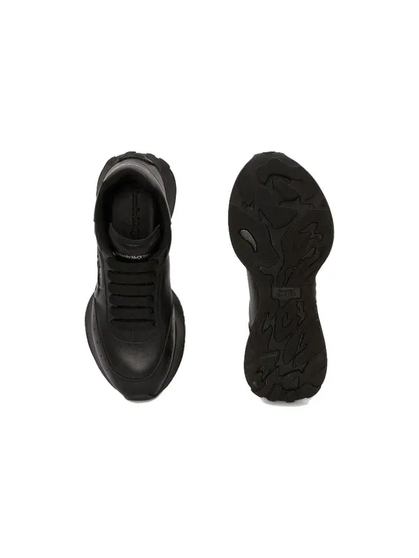 Кроссовки sprint runner 'black' Alexander Mcqueen — изображение 4 из 4, черный