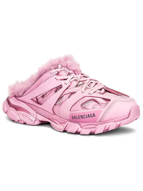 Кроссовки track mules 'pink' Balenciaga — изображение 3 из 4, розовый