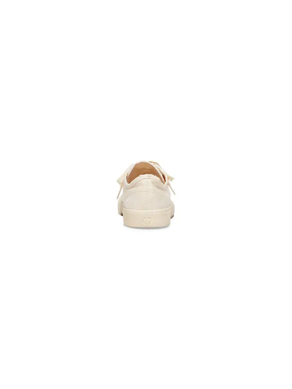 Кроссовки paris low top sneakers 'white destroyed cotton and white rubber' Balenciaga — изображение 4 из 4