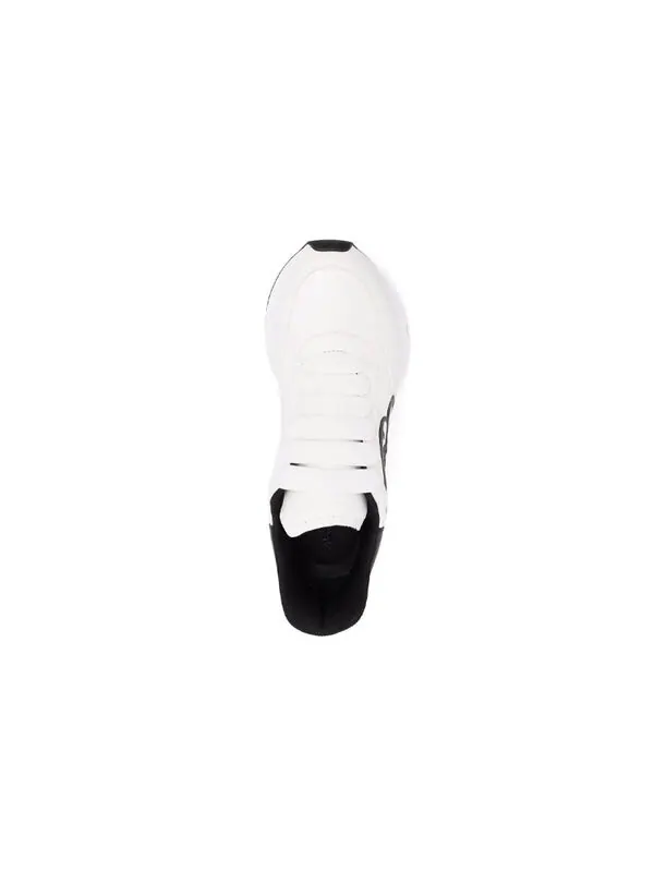 Кроссовки sprint runner lace-up sneakers 'white black' Alexander Mcqueen — изображение 4 из 4, белый/черный