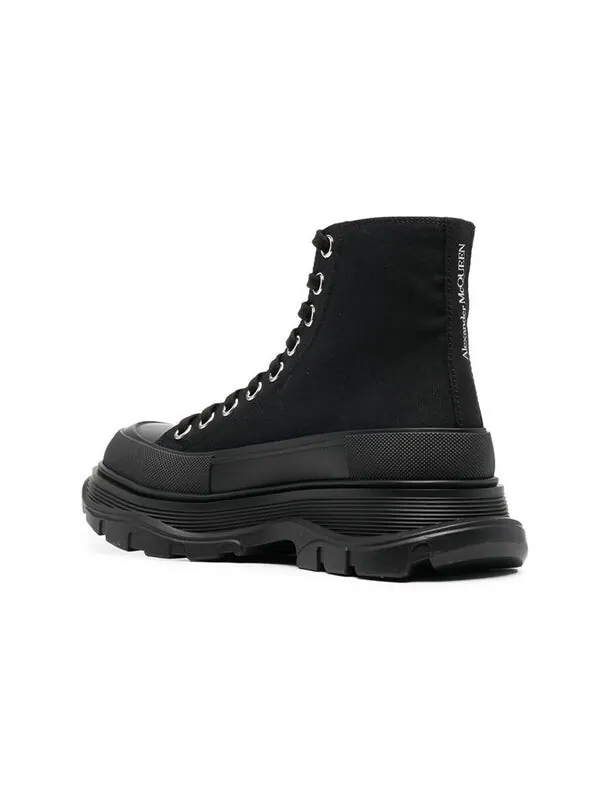 Кроссовки tread slick boots 'core black' Alexander Mcqueen — изображение 4 из 4, черный