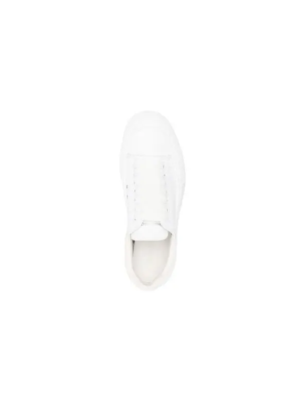 Кроссовки deck skate plimsoll shoes 'white' Alexander Mcqueen — изображение 3 из 4, белый
