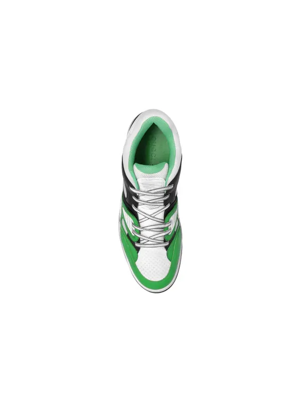Кроссовки basket 'green demetra' Gucci — изображение 4 из 4, зеленый/белый