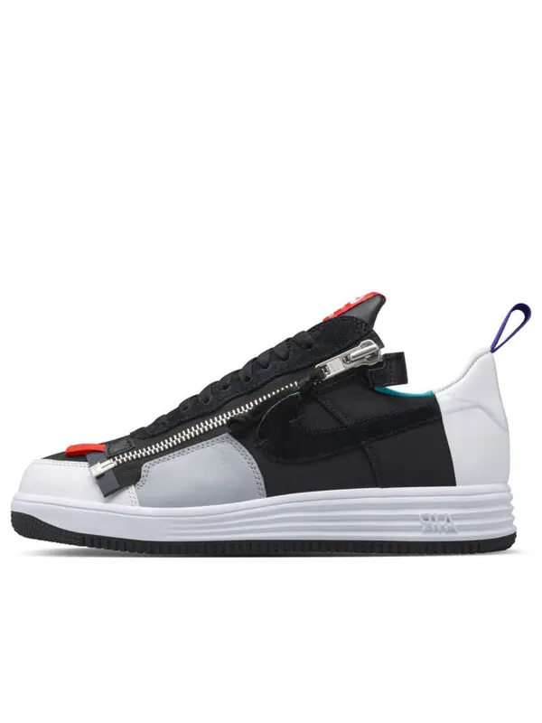 Кроссовки аббревиатура x lunar force 1 sp Nike — изображение 1 из 1, белый/черный-серый
