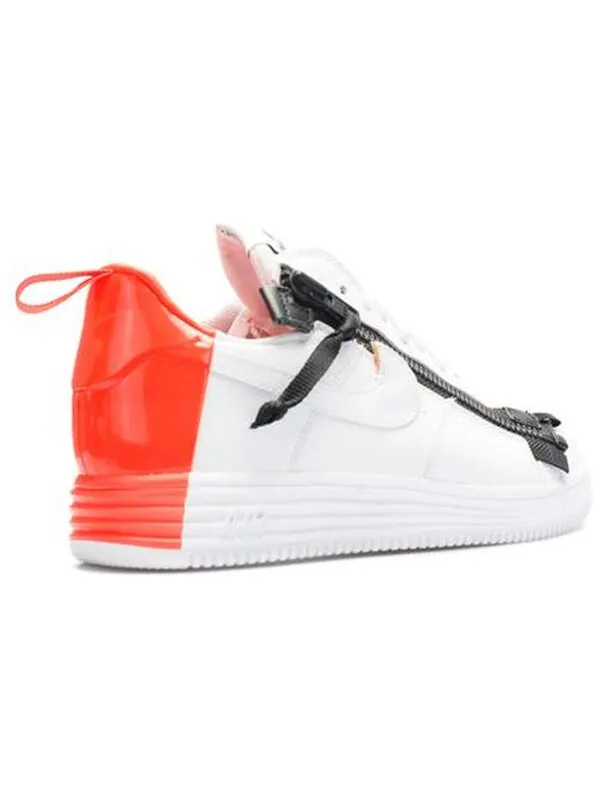 Кроссовки аббревиатура x lunar force 1 sp Nike — изображение 4 из 4, белый/красный/белый