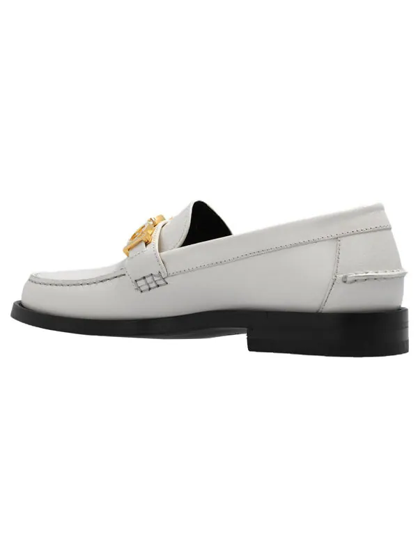 Кроссовки loafer with metal logo 'white' Gucci — изображение 4 из 4, белый