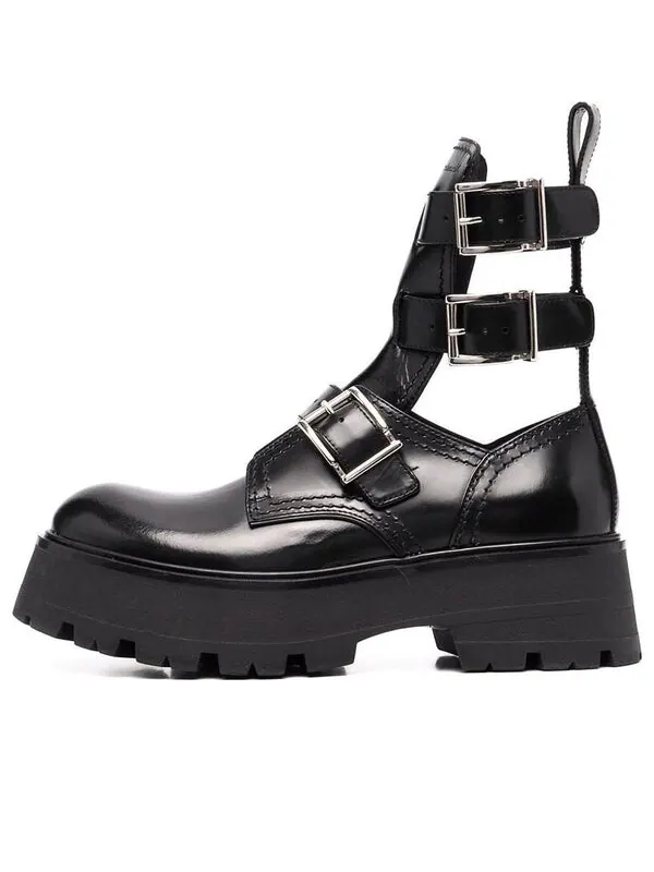 Кроссовки flat rubber boots 'black' Alexander Mcqueen — изображение 1 из 4, черный