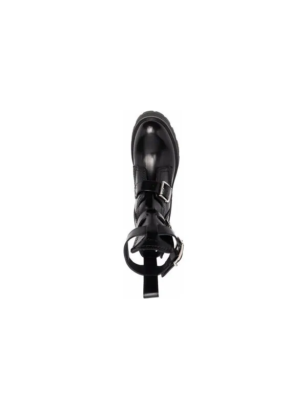 Кроссовки flat rubber boots 'black' Alexander Mcqueen — изображение 4 из 4, черный