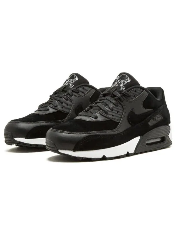 Кроссовки air max 90 премиум Nike — изображение 2 из 4, черный/белый