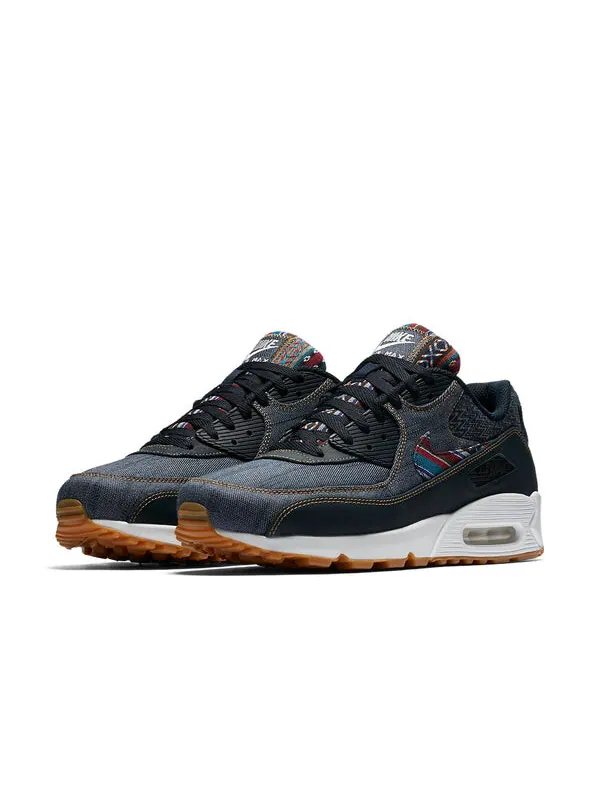 Кроссовки air max 90 премиум Nike — изображение 3 из 4, синий