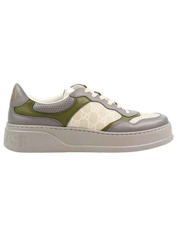 Кроссовки gg sneaker 'white beige' Gucci — изображение 2 из 4, белый/бежевый