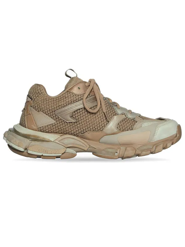 Кроссовки track 3.0 sneakers 'tan mesh' Balenciaga — изображение 2 из 4, бежевый/черный/бежевый