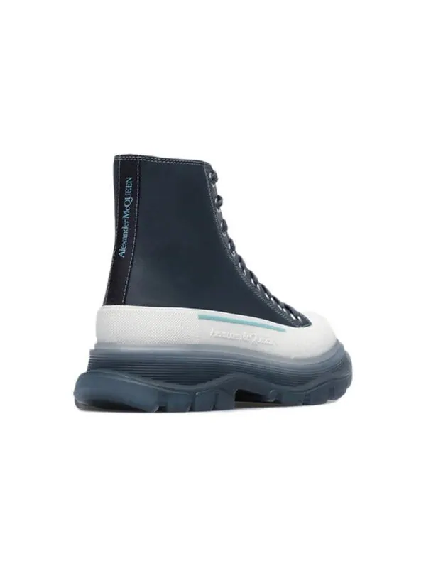 Кроссовки tread slick lace-up boots 'navy white' Alexander Mcqueen — изображение 3 из 4, темно-синий синий/белый