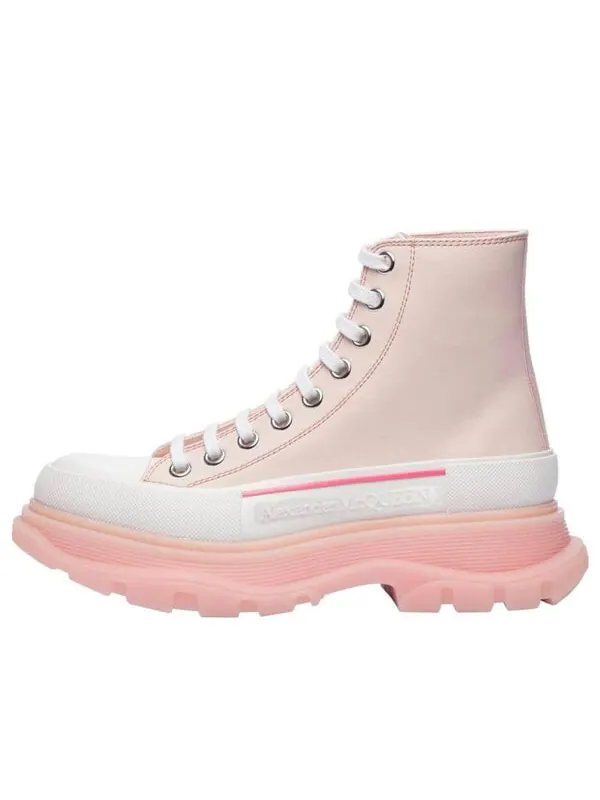 Кроссовки tread slick boots 'pink white' Alexander Mcqueen — изображение 1 из 4, розовый/белый