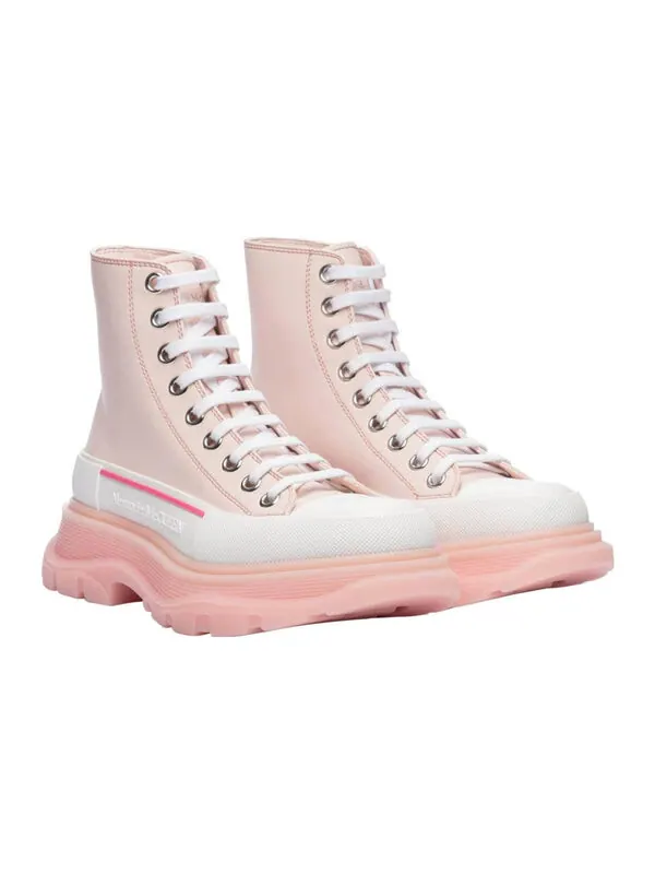 Кроссовки tread slick boots 'pink white' Alexander Mcqueen — изображение 3 из 4, розовый/белый