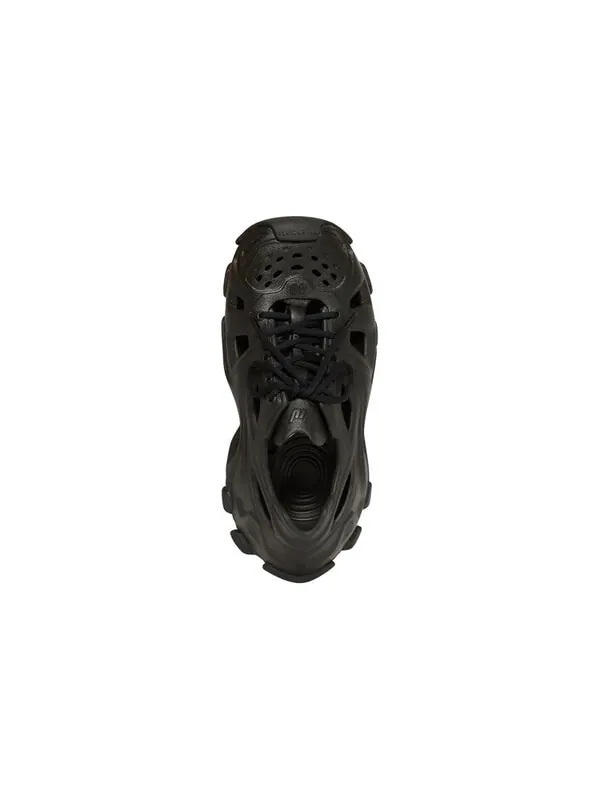 Кроссовки hd lace up cut out sneakers 'black' Balenciaga — изображение 3 из 4, черный