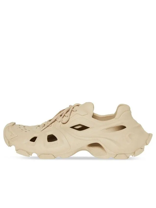 Кроссовки hd lace up cut out sneakers 'beige' Balenciaga — изображение 1 из 4, бежевый