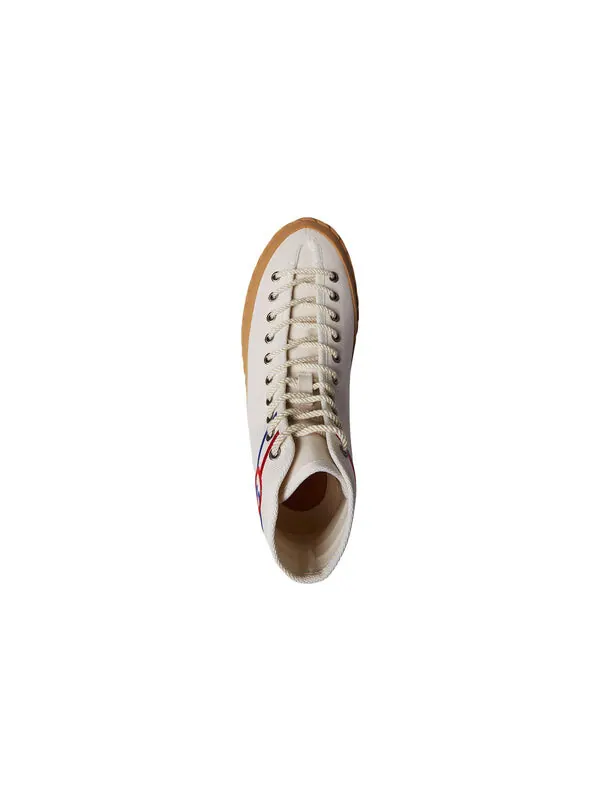 Кроссовки interlock g high-top sneakers 'white red blue' Gucci — изображение 4 из 4, белый/красный/синий