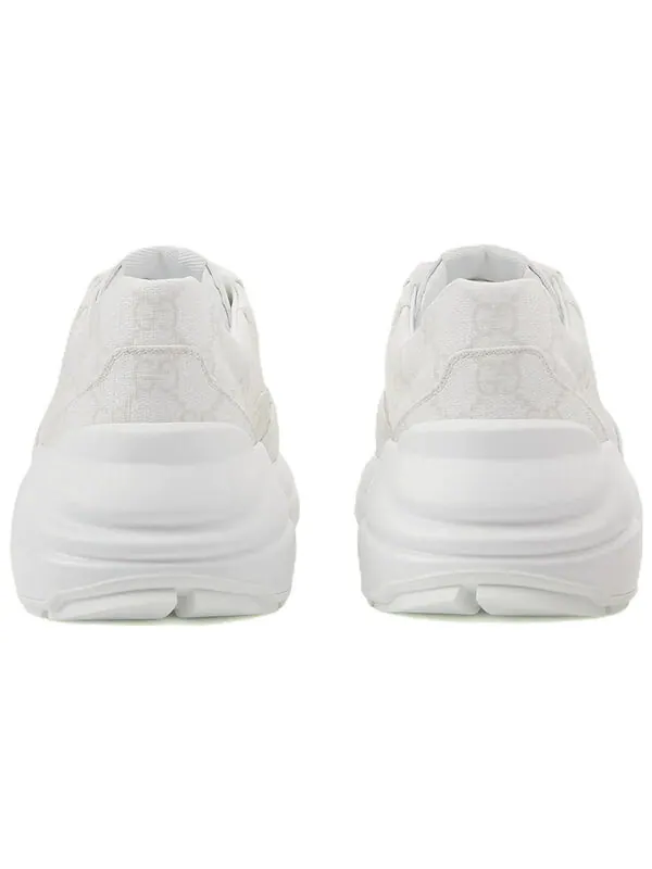 Кроссовки rhyton 'white monogram' Gucci — изображение 4 из 4, белый