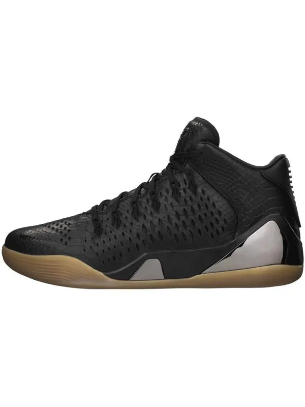 Кроссовки kobe 9 mid ext qs Nike — изображение 2 из 2, черный/черный