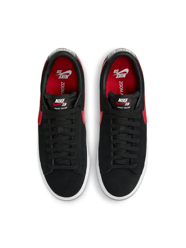Кроссовки zoom blazer low gt sb 'bred' Nike — изображение 4 из 4, черный/красный/белый