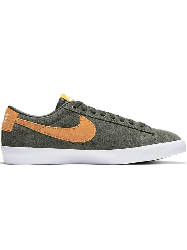 Кроссовки zoom blazer low gt sb Nike — изображение 2 из 4, зеленый