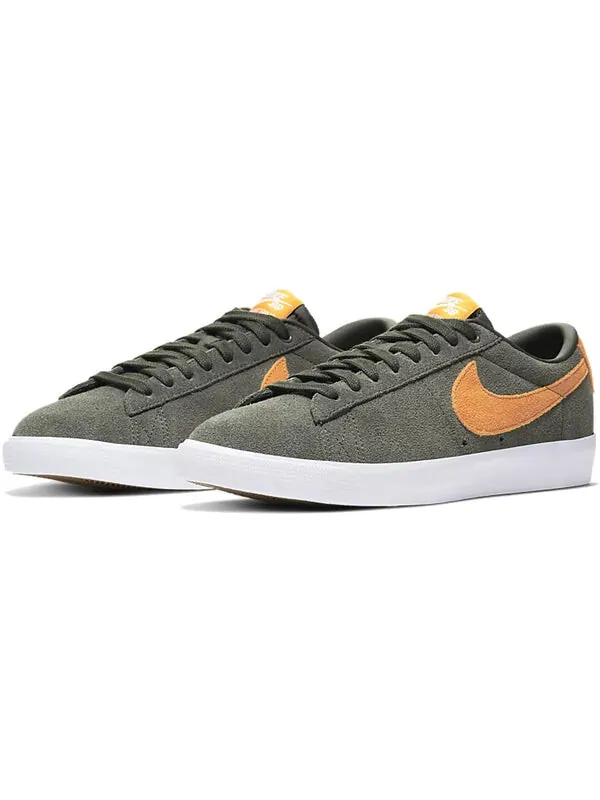 Кроссовки zoom blazer low gt sb Nike — изображение 3 из 4, зеленый