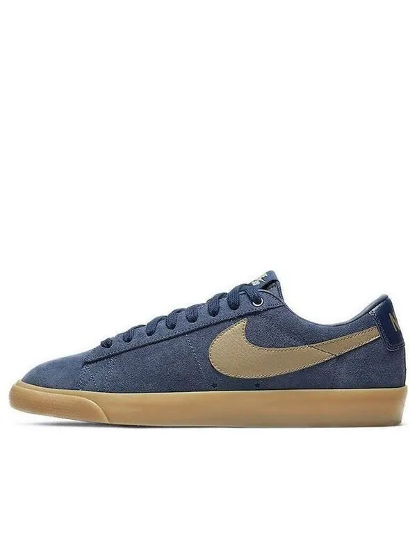 Кроссовки блейзер низкие sb Nike — изображение 1 из 4, синий