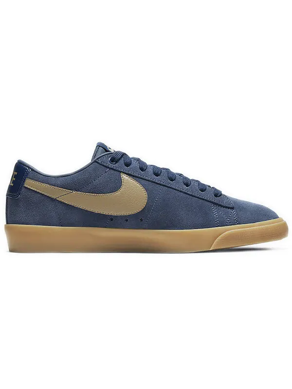 Кроссовки блейзер низкие sb Nike — изображение 2 из 4, синий