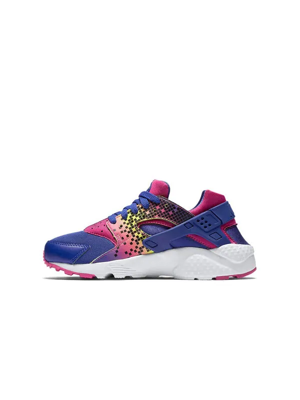 Кроссовки huarache low top Nike — изображение 2 из 4, синий/фиолетовый/белый