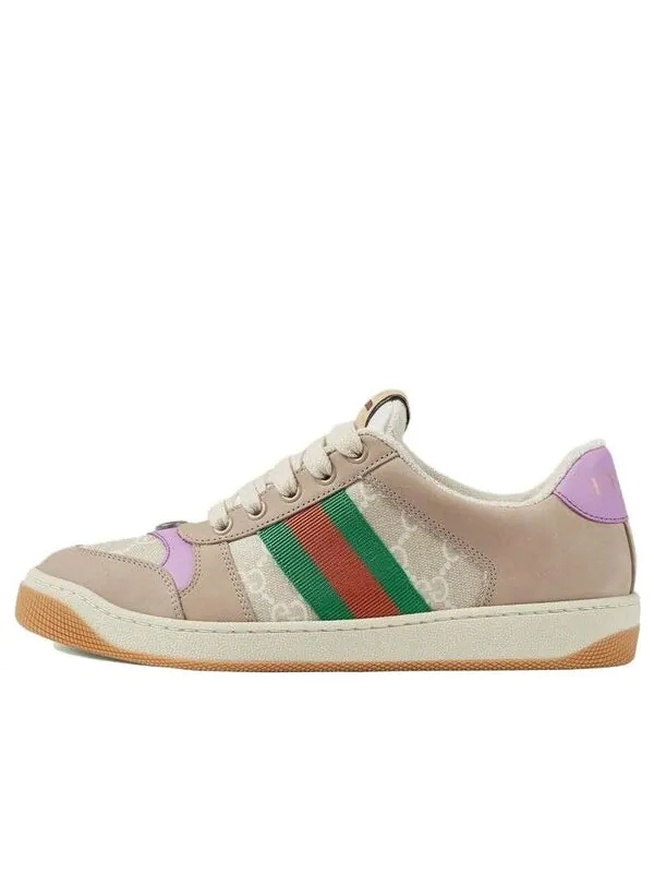 Кроссовки screener gg sneaker 'beige lilac' Gucci — изображение 1 из 4