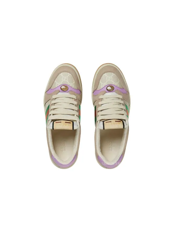 Кроссовки screener gg sneaker 'beige lilac' Gucci — изображение 3 из 4