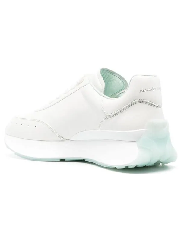 Кроссовки sprint runner 'white green' Alexander Mcqueen — изображение 4 из 4, белый/зеленый