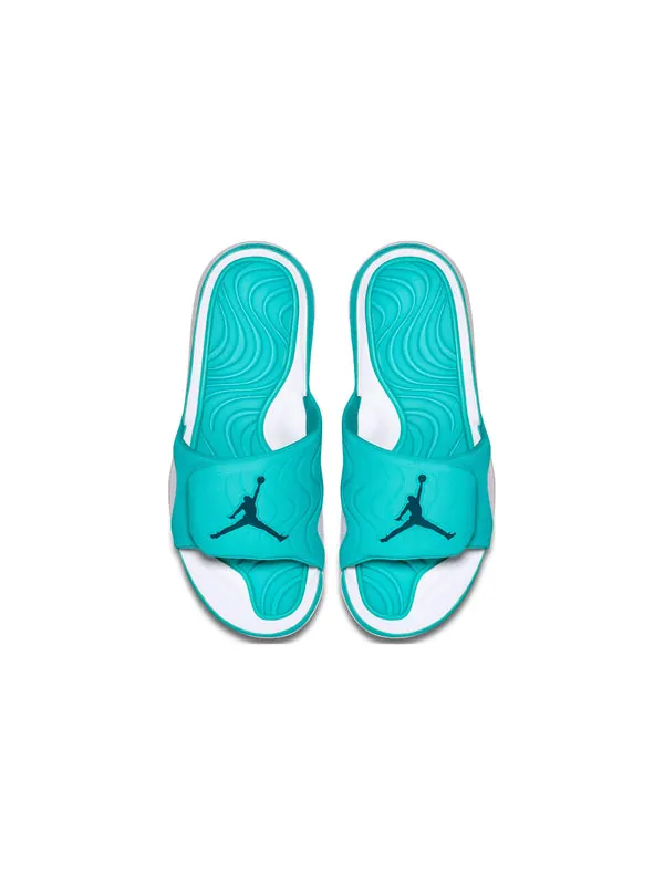 Тапочки hydro 4 'retro' Air Jordan — изображение 3 из 3, белый
