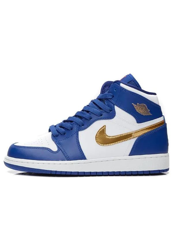 Кроссовки 1 retro high 'deep royal blue' Air Jordan — изображение 1 из 4, белый