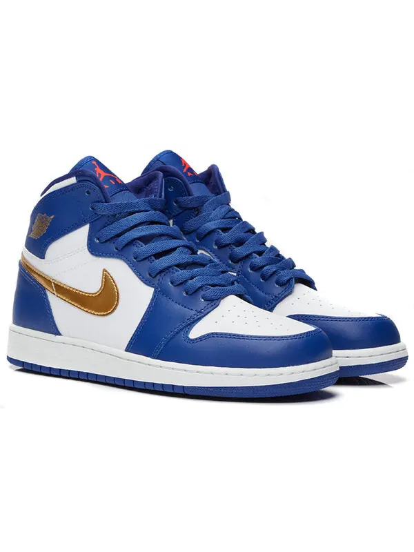 Кроссовки 1 retro high 'deep royal blue' Air Jordan — изображение 2 из 4, белый