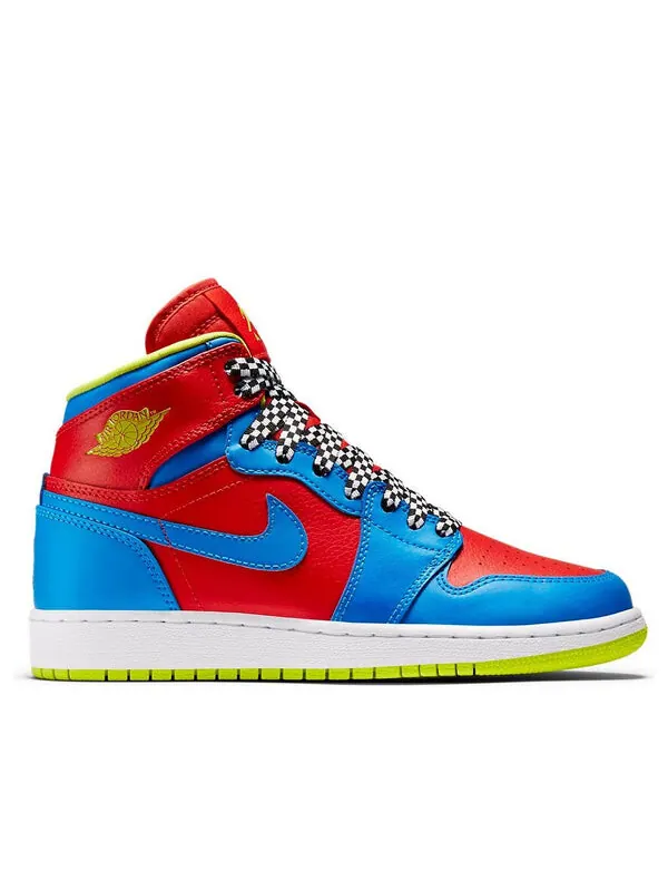 Кроссовки 1 ретро высокие Air Jordan — изображение 1 из 4, синий
