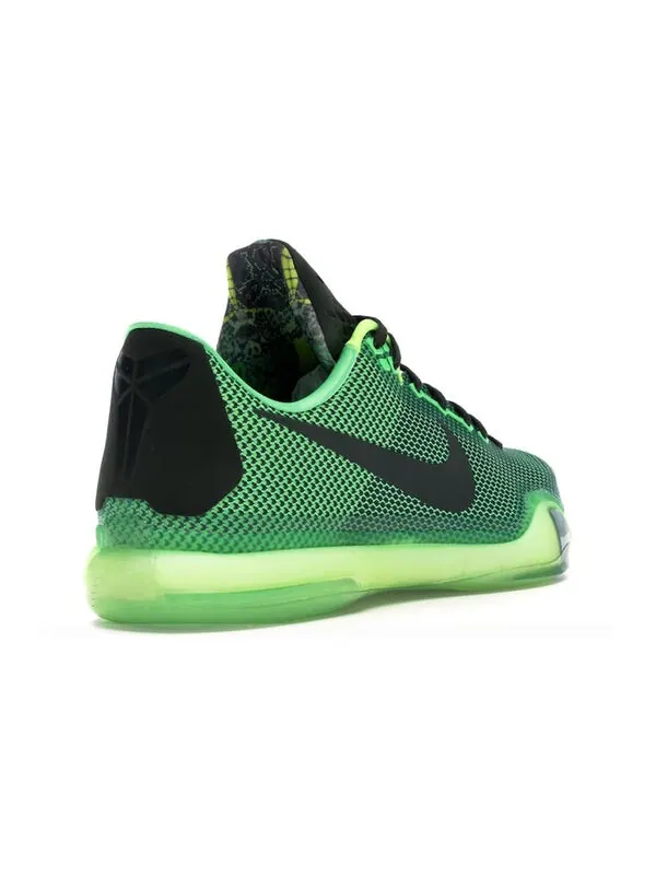 Кроссовки кобе 10 Nike — изображение 3 из 4, зеленый/красный/зеленый