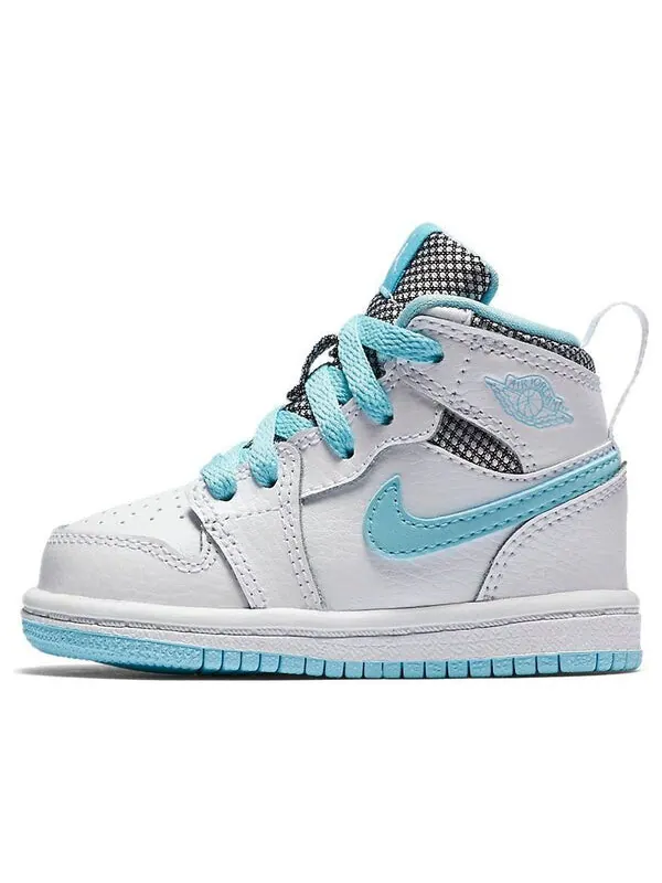 Кроссовки 1 ретро высокие Air Jordan — изображение 1 из 3, белый/синий