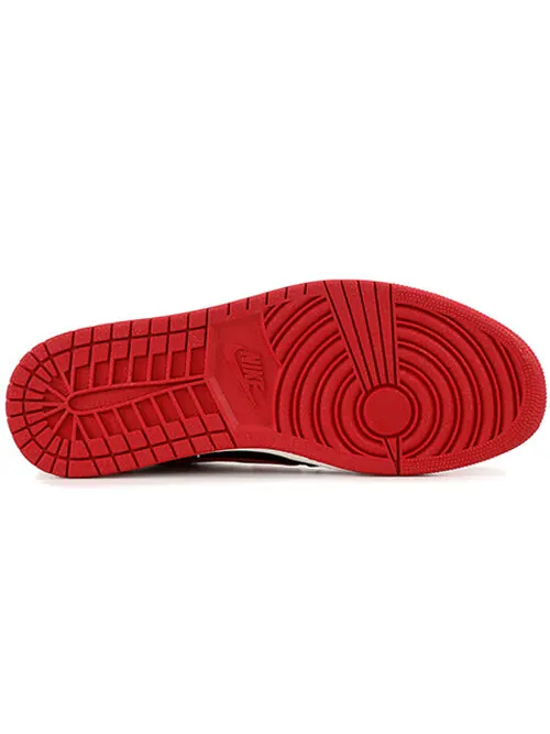 Кроссовки 1 ретро низкие og Air Jordan — изображение 4 из 4, черный/красный