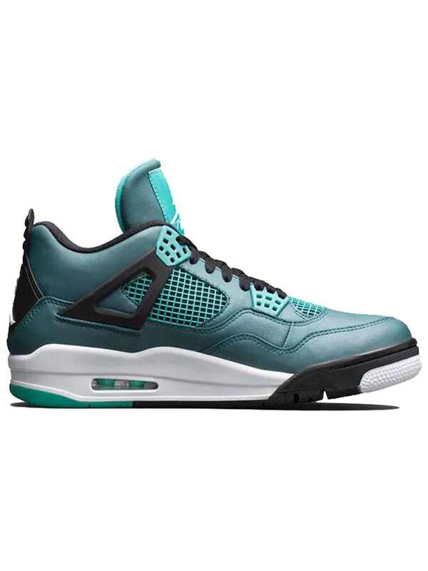 Кроссовки 4 retro 30th 'teal' Air Jordan — изображение 2 из 4, белый-черный