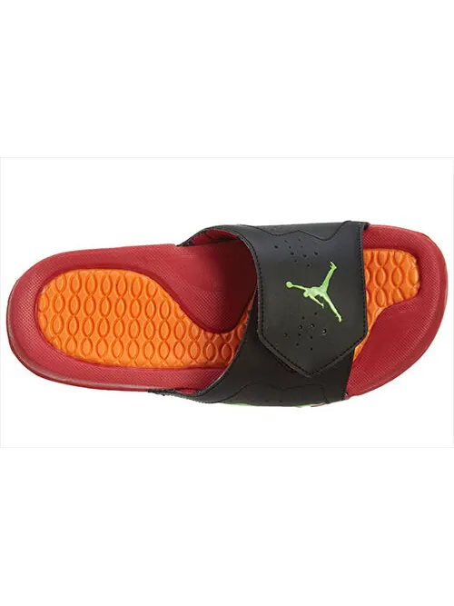 Тапочки hydro 7 retro slide 'bright mandarin' Air Jordan — изображение 3 из 4, черный