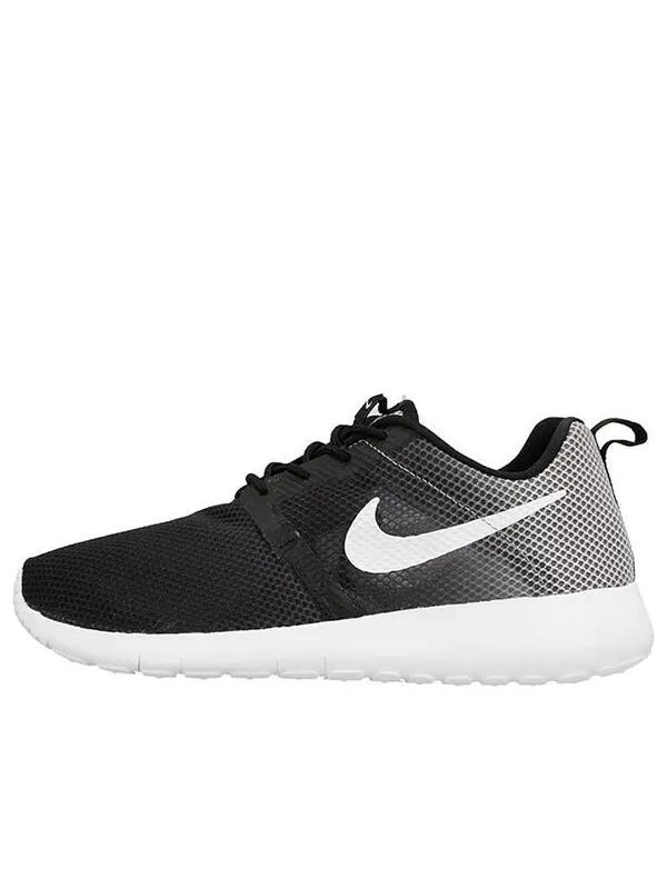 Кроссовки roshe one flight вес Nike — изображение 1 из 4, черный/белый-серый