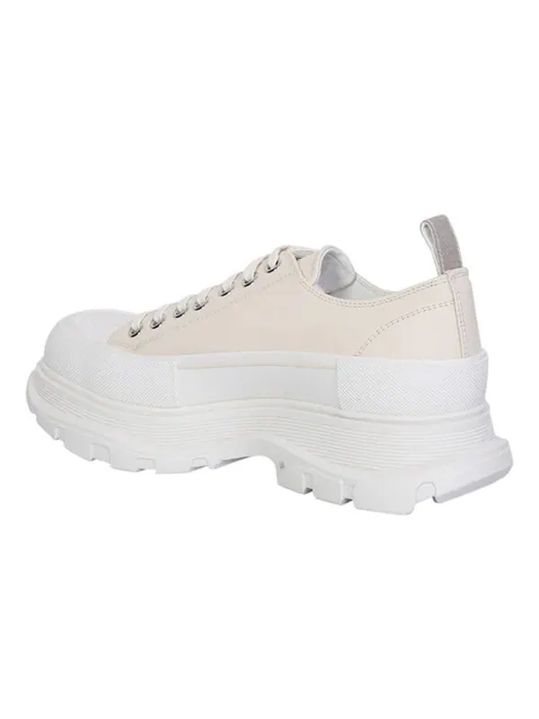 Кроссовки tread slick low-top sneakers 'cream pink white' Alexander Mcqueen — изображение 3 из 3, кремовый розовый/белый