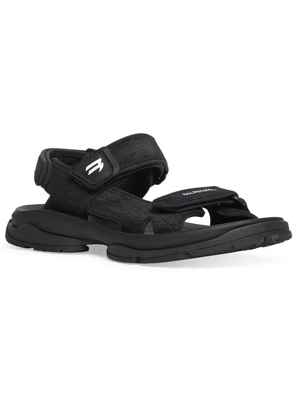 Сандалии tourist sandal 'black' Balenciaga — изображение 4 из 4, черный