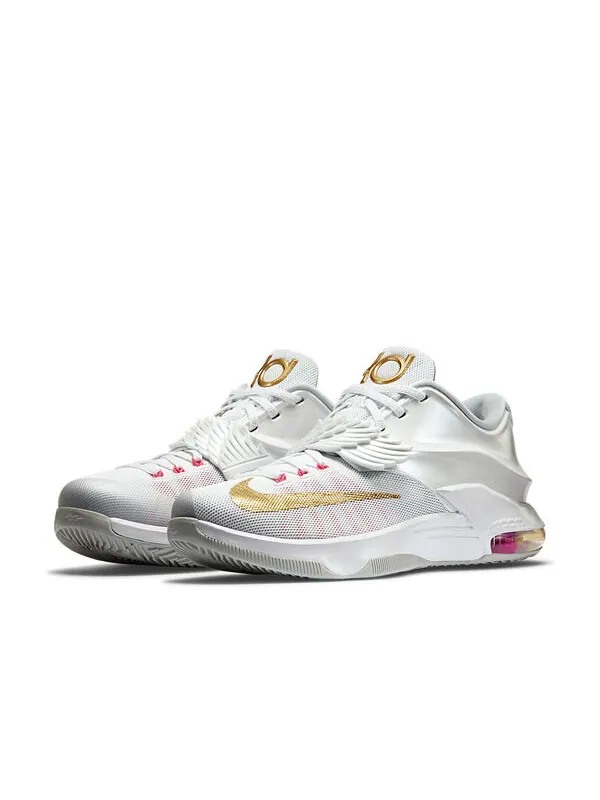Кроссовки кд 7 прм Nike — изображение 3 из 4, белый