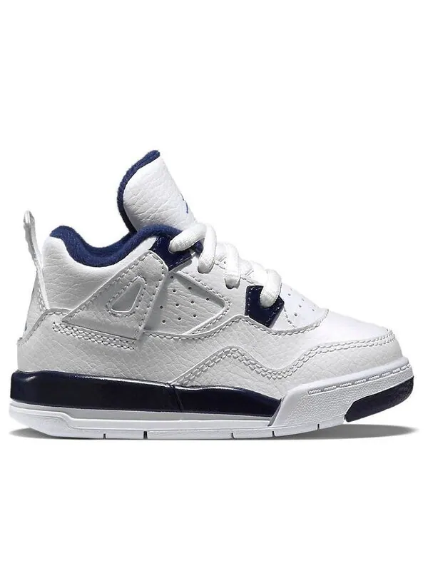 Кроссовки 4 ретро ls Air Jordan — изображение 1 из 2, белый/синий